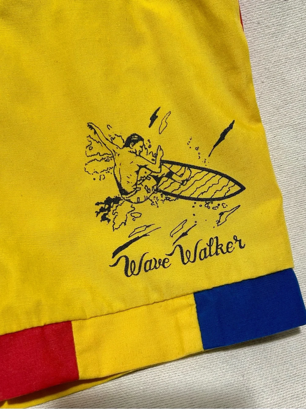 Vintage Breakers Wave Walker Toddler Boys Swim Trunks 2T Colorblock Surf Y2K